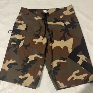 Camouflage Cargo Shorts